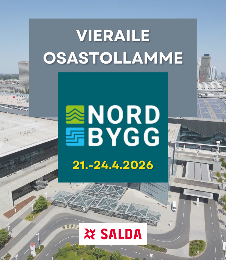 Osallistumme Nordbygg 2026 -tapahtumaan
